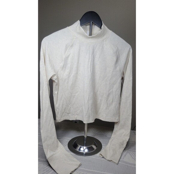 OFFLINE by Aerie Real Good‎ Mock Neck Ribbed Tops – Bundle of 3 (Size L) - Picture 5 of 12